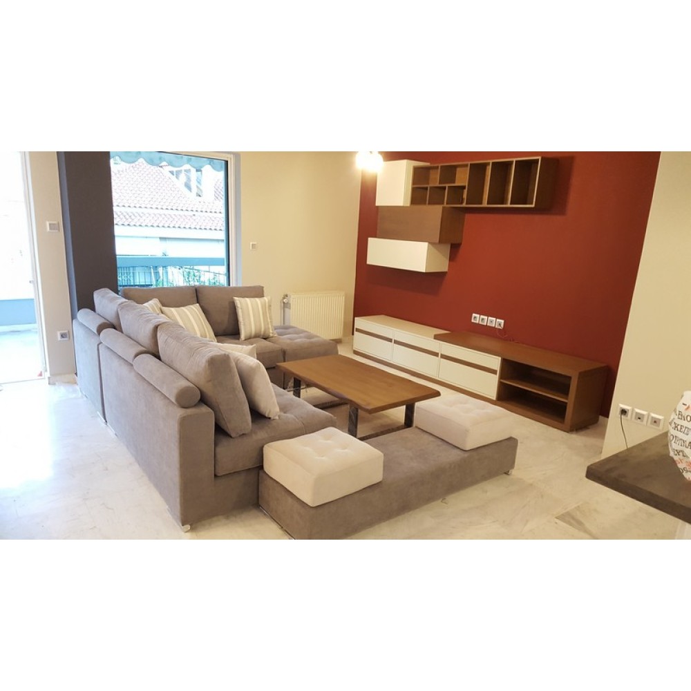 ΚΑΝΑΠΕΣ ΓΩΝΙΑΚΟΣ ΜΕ ΠΟΥΦ