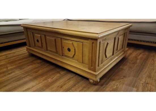 ΤΡΑΠΕΖΙ ΣΑΛΟΝΙΟΥ ΜΑΣΙΦ ΔΡΥΣ ΣΚΑΛΙΣΤΟ